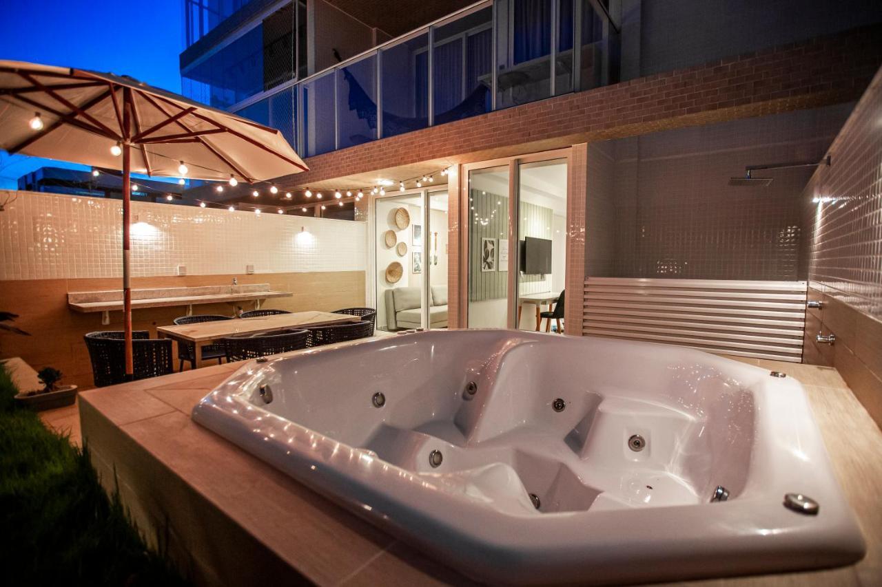 Apartamento Com Jacuzzi Na Beira Mar De Joao Pessoa No Branco Haus Buitenkant foto