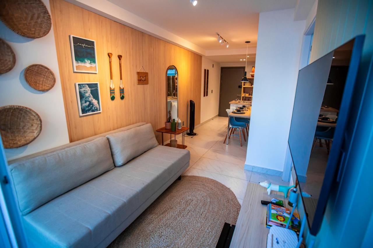 Apartamento Com Jacuzzi Na Beira Mar De Joao Pessoa No Branco Haus Buitenkant foto
