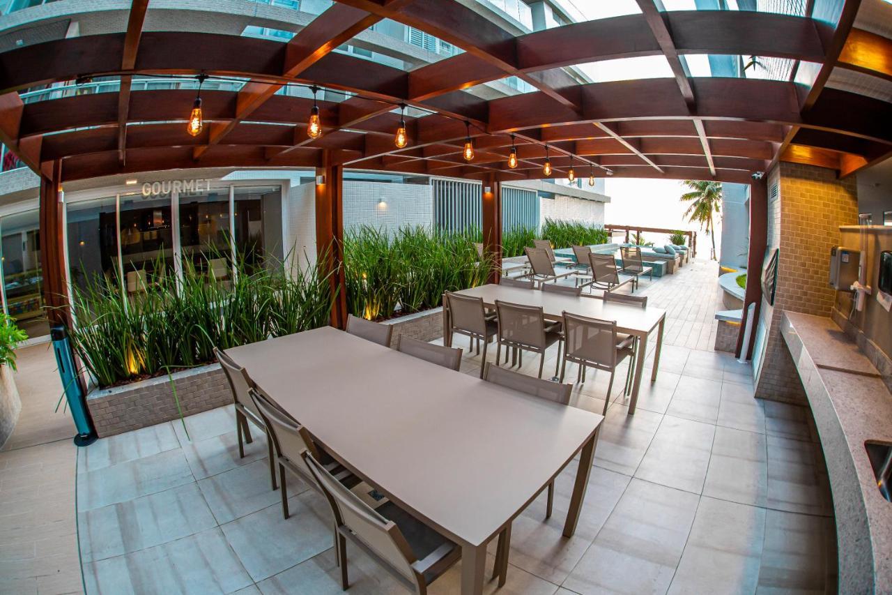 Apartamento Com Jacuzzi Na Beira Mar De Joao Pessoa No Branco Haus Buitenkant foto